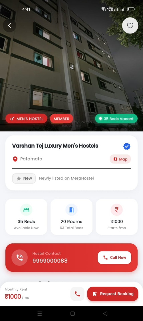 MeraHostel Admin App